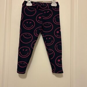 Gap Checkered Fleece-Lined Leggings
